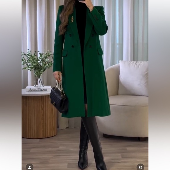 Zara wool blend menswear style blazer - Picture 1 of 9